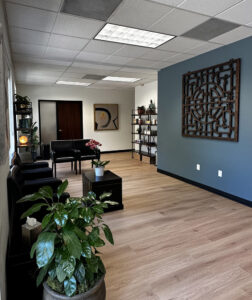 New waiting room at Meridian Acupuncture and Wellness in Tigard Oregon